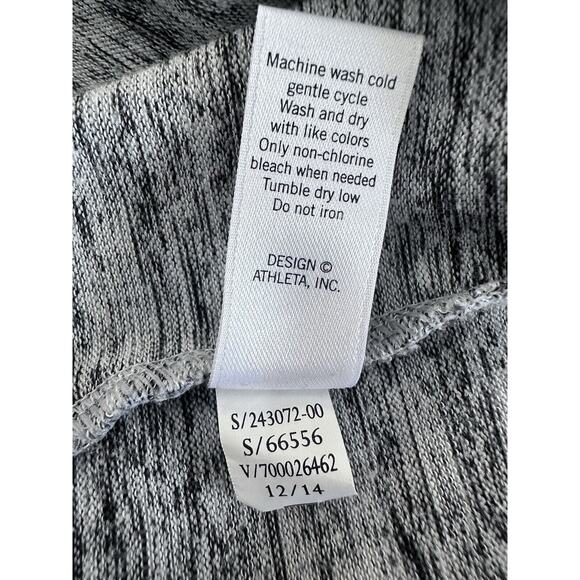 Athleta Destiny Techie Sz M Dress Heather Gray Sz M Athletic Comfort Pockets - Picture 5 of 5